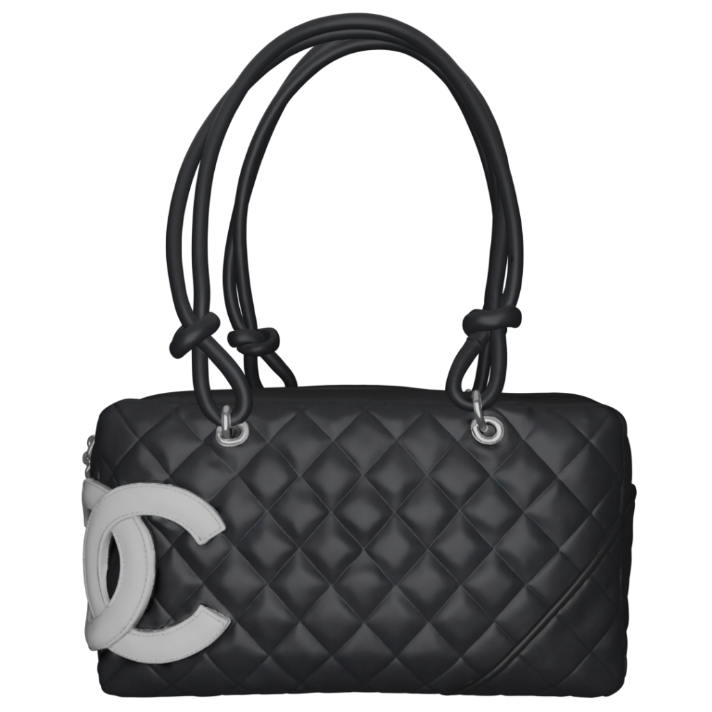 Chanel Ligne Cambon Quilted Bowler Bag